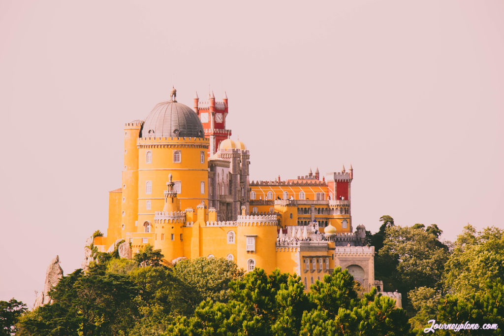 The Pena Palace seen from The High Cross Viewpoint