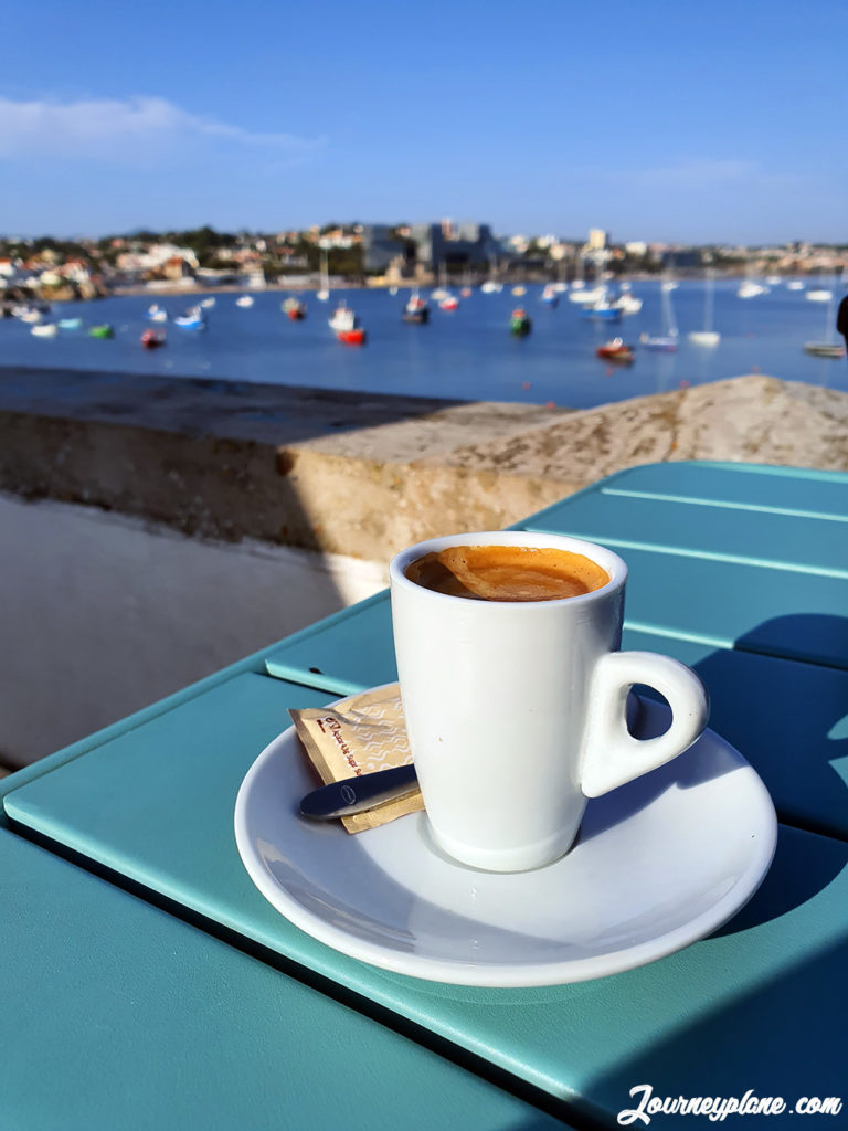 Coffee with the best view in Cascais