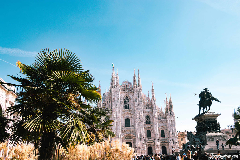 View of Duomo di Milano