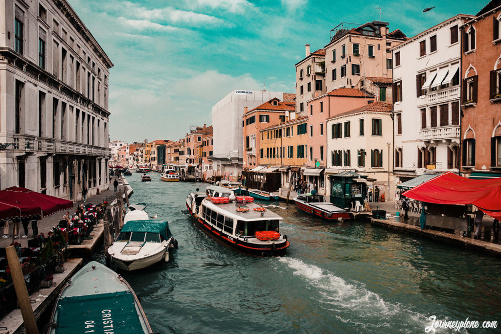 Boat ride in Venice