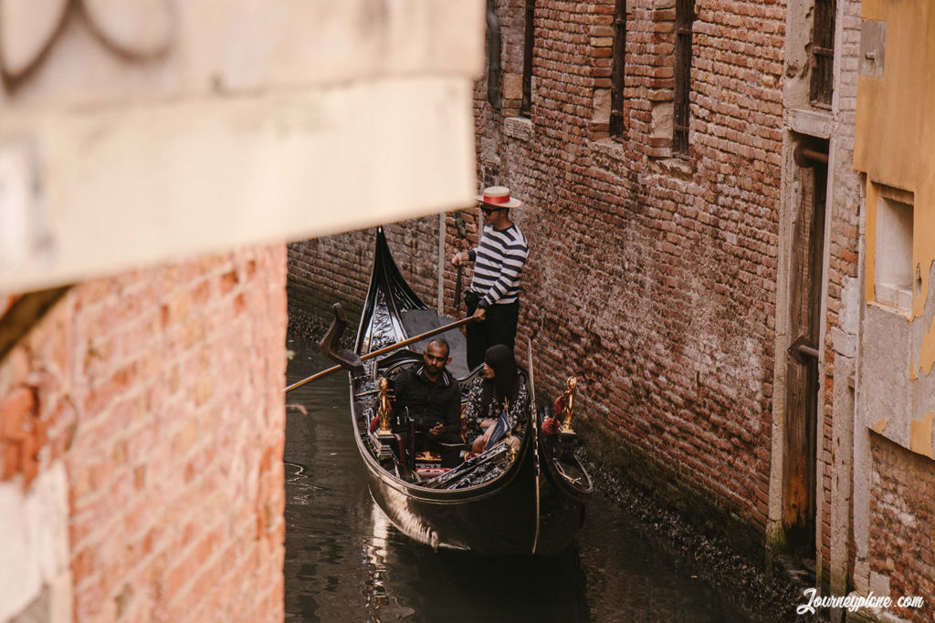 Gondola Ride - A visual journey to Venice