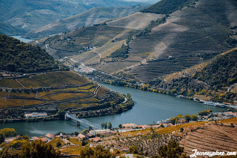 Beautiful view of Douro Valley