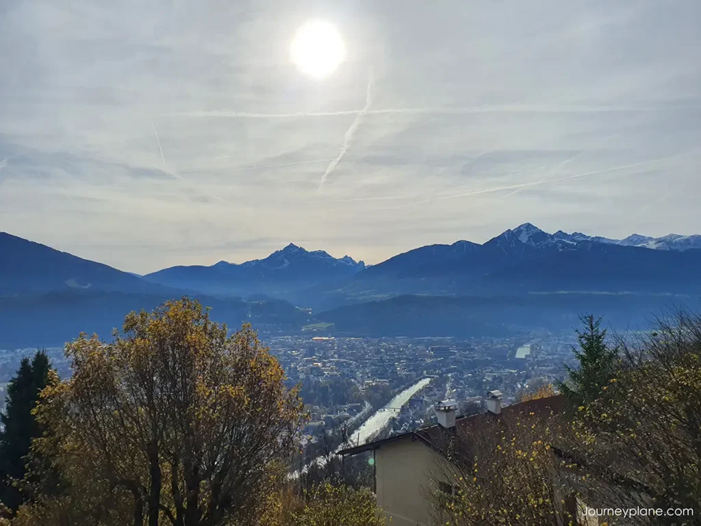 Innsbruck from above - Hungerburg view point